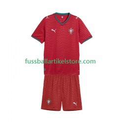 Portugal Heimausrüstung World Cup 2026 Kinder Set(Trikot und Hose) S/S