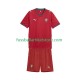 Portugal Heimausrüstung World Cup 2026 Kinder Set(Trikot und Hose) S/S