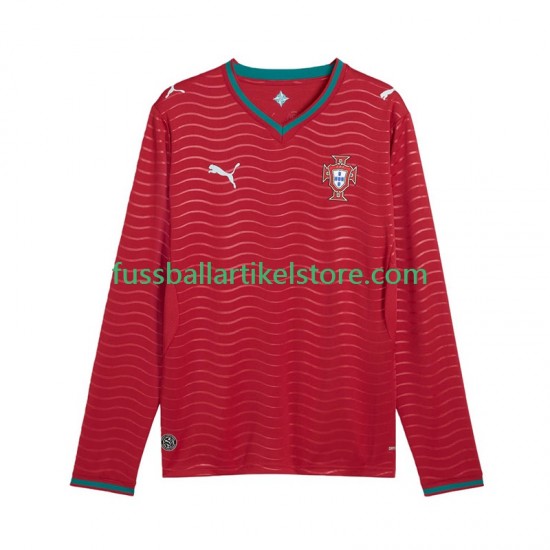 Portugal Heimausrüstung World Cup 2026 Herren Trikot L/S