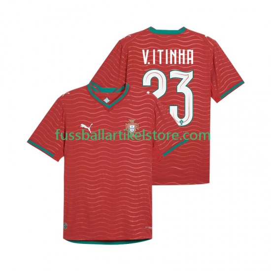 Portugal Heimausrüstung Vitinha 23 World Cup 2026 Herren Trikot S/S