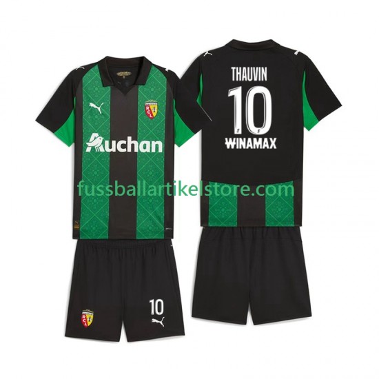 RC Lens Auswärtsausrüstung Florian Thauvin 10 2025-2026 Kinder Set(Trikot und Hose) S/S