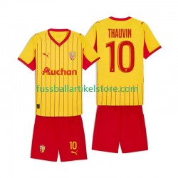 RC Lens Heimausrüstung Florian Thauvin 10 2025-2026 Kinder Set(Trikot und Hose) S/S