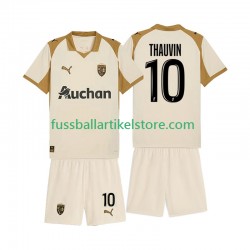 RC Lens Ausweichausrüstung Florian Thauvin 10 2025-2026 Kinder Set(Trikot und Hose) S/S
