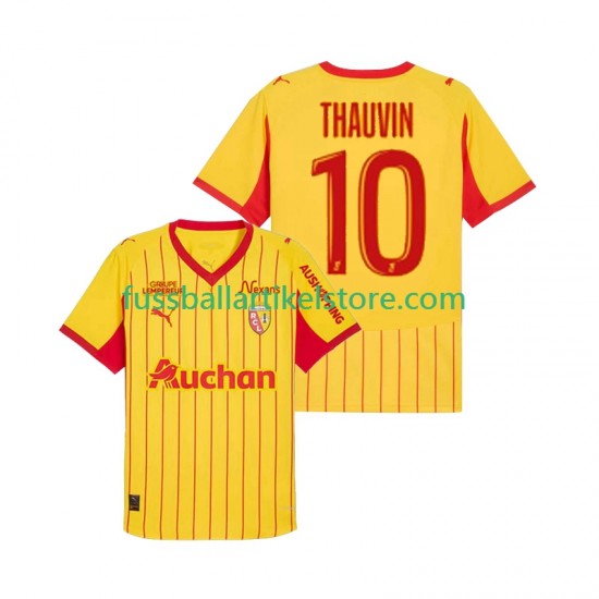 RC Lens Heimausrüstung Florian Thauvin 10 2025-2026 Herren Trikot S/S
