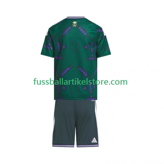 Saudi-Arabien Heimausrüstung World Cup 2026 Kinder Set(Trikot und Hose) S/S