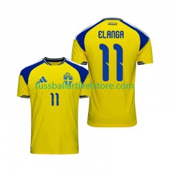 Schweden Heimausrüstung Anthony Elanga 11 2026 Herren Trikot S/S