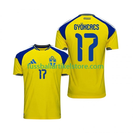Schweden Heimausrüstung Viktor Gyokeres 17 2026 Herren Trikot S/S
