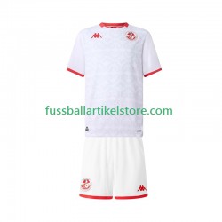 Tunesien Auswärtsausrüstung 2025 Kinder Set(Trikot und Hose) S/S