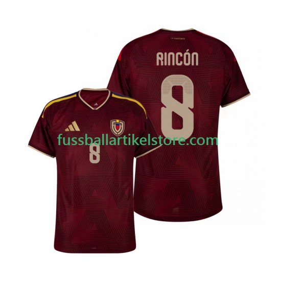 Venezuela Heimausrüstung Tomas Rincon 8 2026 Herren Trikot S/S