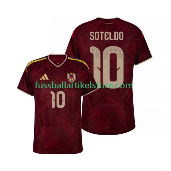 Venezuela Heimausrüstung Yeferson Soteldo 10 2026 Herren Trikot S/S