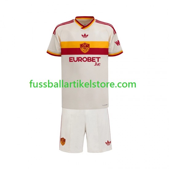 AS Rom Auswärtsausrüstung 2026-2027 Kinder Set(Trikot und Hose) S/S