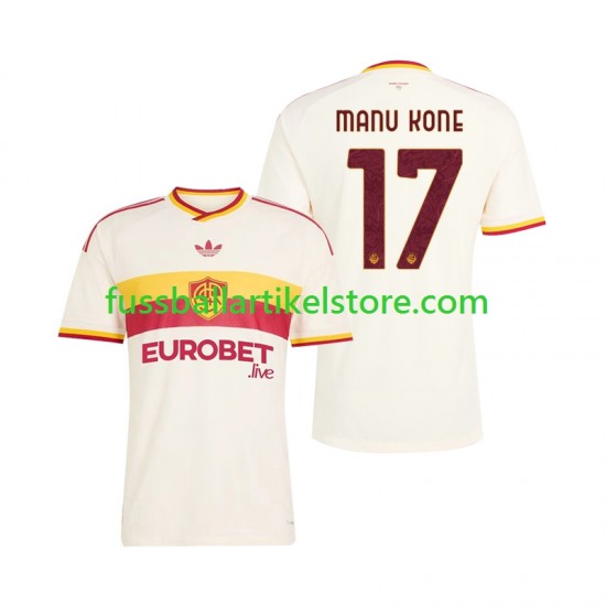 AS Rom Auswärtsausrüstung Manu Kone 17 2026-2027 Herren Trikot S/S