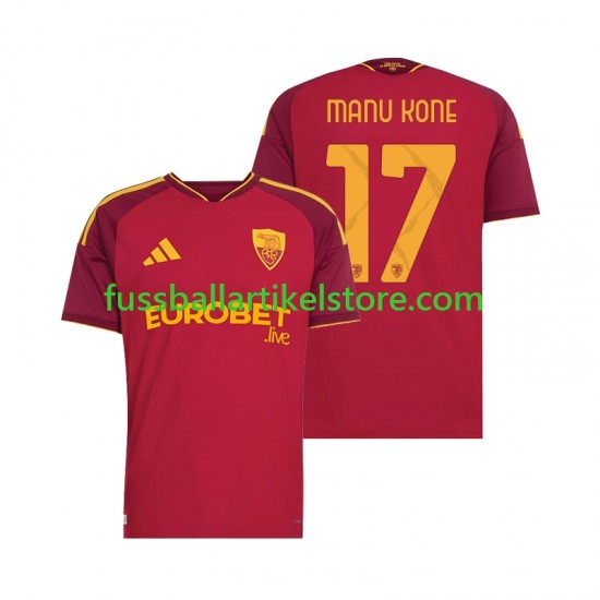 AS Rom Heimausrüstung Manu Kone 17 2026-2027 Herren Trikot S/S