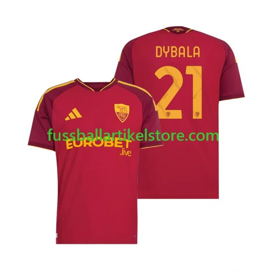 AS Rom Heimausrüstung Paulo Dybala 21 2026-2027 Herren Trikot S/S