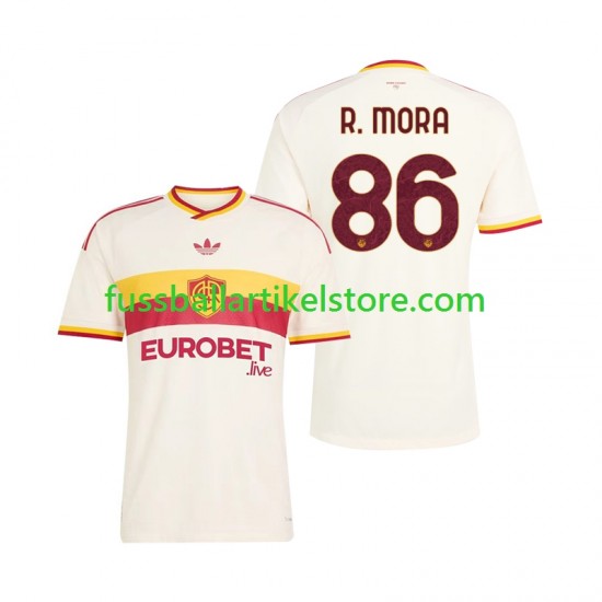 AS Rom Auswärtsausrüstung Rodrigo Mora 86 2026-2027 Herren Trikot S/S