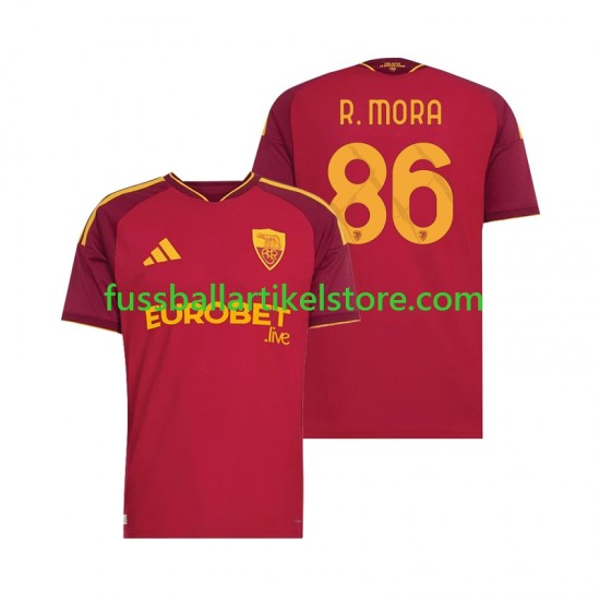 AS Rom Heimausrüstung Rodrigo Mora 86 2026-2027 Herren Trikot S/S