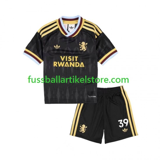 Aston Villa Auswärtsausrüstung Brian Madjo 39 2026-2027 Kinder Set(Trikot und Hose) S/S