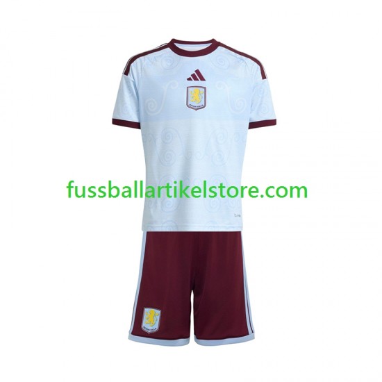 Aston Villa Ausweichausrüstung 2026-2027 Kinder Set(Trikot und Hose) S/S