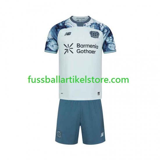 Bayer 04 Leverkusen Auswärtsausrüstung 2026-2027 Kinder Set(Trikot und Hose) S/S