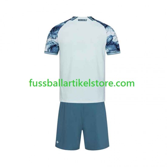 Bayer 04 Leverkusen Auswärtsausrüstung 2026-2027 Kinder Set(Trikot und Hose) S/S
