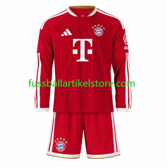 FC Bayern München Heimausrüstung 2026-2027 Kinder Set(Trikot und Hose) L/S