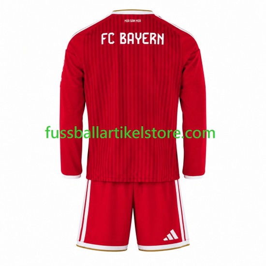 FC Bayern München Heimausrüstung 2026-2027 Kinder Set(Trikot und Hose) L/S