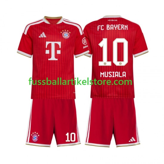 FC Bayern München Heimausrüstung Jamal Musiala 10 2026-2027 Kinder Set(Trikot und Hose) S/S