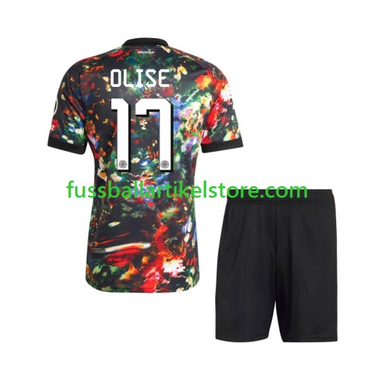 FC Bayern München Heimausrüstung Michael Olise 17 Oktoberfest 2026-2027 Kinder Set(Trikot und Hose) S/S