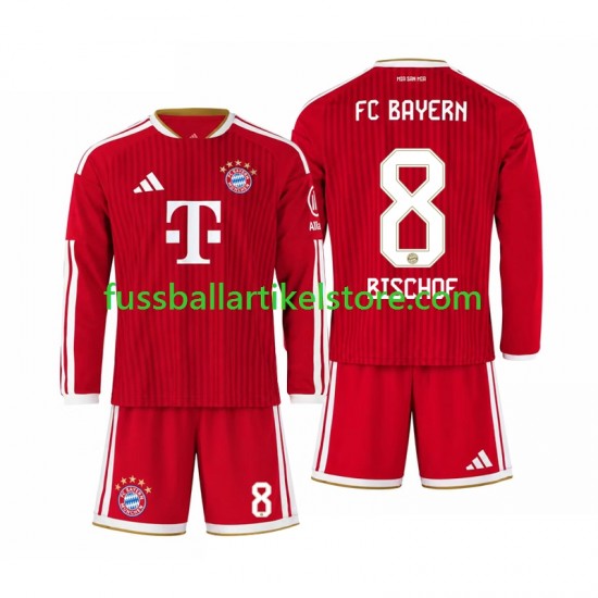 FC Bayern München Heimausrüstung Tom Bischof 8 2026-2027 Kinder Set(Trikot und Hose) L/S