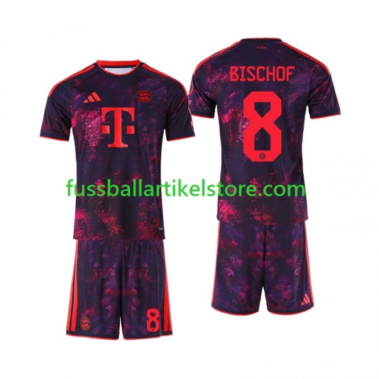 FC Bayern München Ausweichausrüstung Tom Bischof 8 2026-2027 Kinder Set(Trikot und Hose) S/S