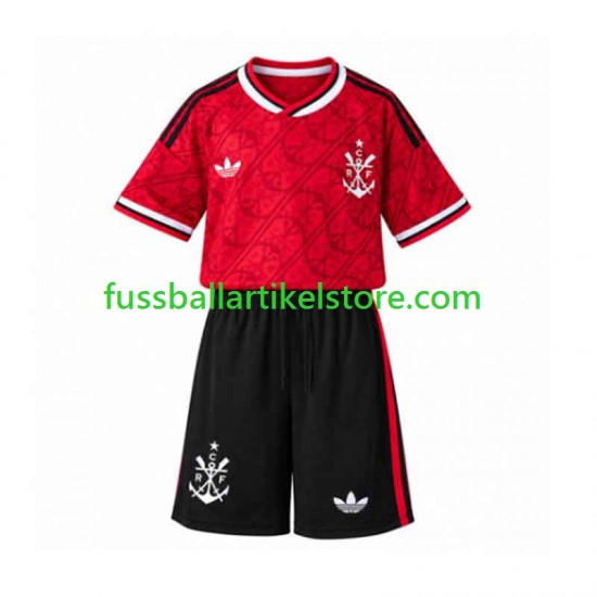 CR Flamengo Ausweichausrüstung 2026-2027 Kinder Set(Trikot und Hose) S/S