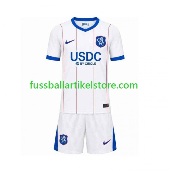 Chelsea Ausweichausrüstung 2026-2027 Kinder Set(Trikot und Hose) S/S
