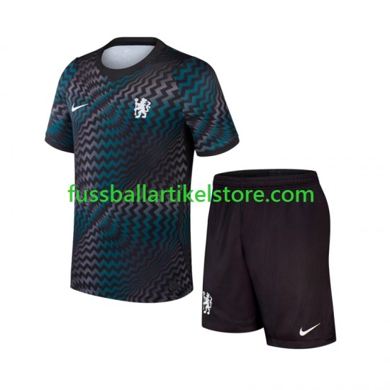 Chelsea Heimausrüstung Torwart 2026-2027 Kinder Set(Trikot und Hose) S/S
