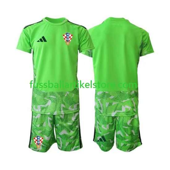 Kroatien Heimausrüstung Torwart 2026-2027 Kinder Set(Trikot und Hose) S/S