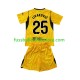 FC Barcelona Viertesausrüstung Torwart Dominik Livakovic 25 2026-2027 Kinder Set(Trikot und Hose) S/S