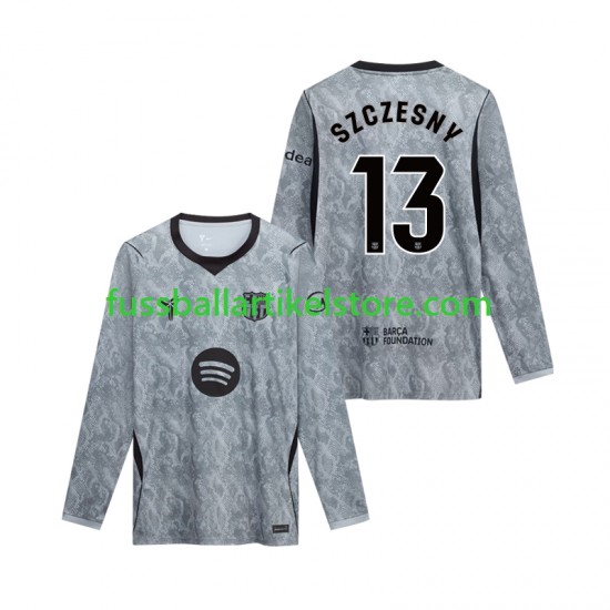 FC Barcelona Auswärtsausrüstung Torwart Wojciech Szczesny 13 2026-2027 Herren Trikot L/S