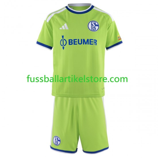 FC Schalke 04 Ausweichausrüstung 2026-2027 Kinder Set(Trikot und Hose) S/S