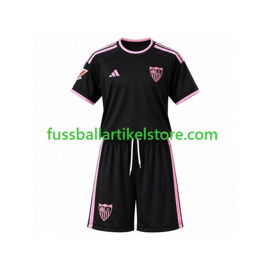 FC Sevilla Ausweichausrüstung 2026-2027 Kinder Set(Trikot und Hose) S/S
