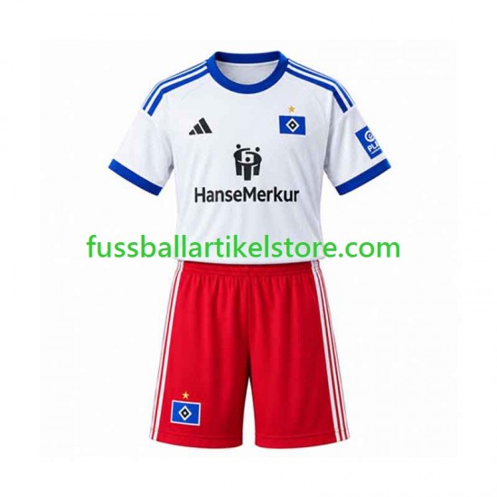 Hamburger SV Heimausrüstung 2026-2027 Kinder Set(Trikot und Hose) S/S