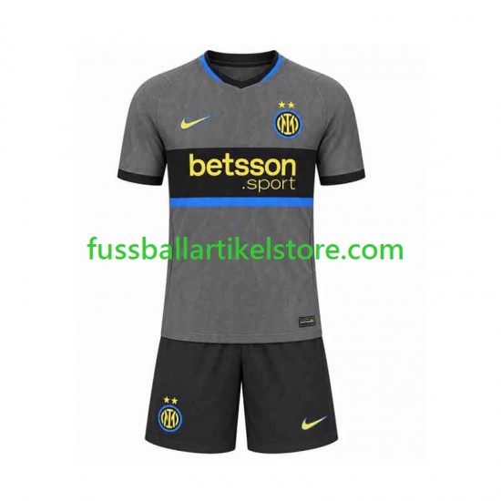 Inter Mailand Ausweichausrüstung 2026-2027 Kinder Set(Trikot und Hose) S/S