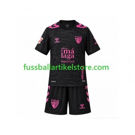 Málaga CF Ausweichausrüstung 2026-2027 Kinder Set(Trikot und Hose) S/S