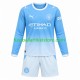 Manchester City Heimausrüstung 2026-2027 Kinder Set(Trikot und Hose) L/S