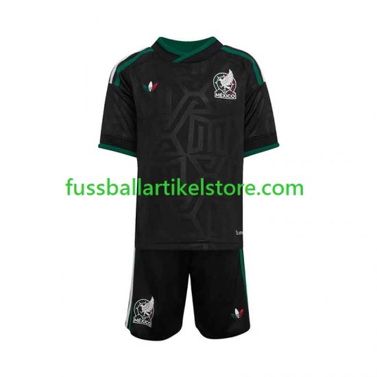Mexiko Ausweichausrüstung 2026 Kinder Set(Trikot und Hose) S/S