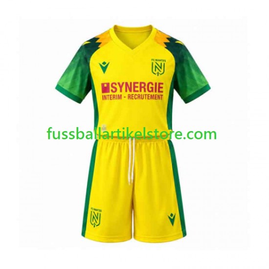 Nantes Heimausrüstung 2026-2027 Kinder Set(Trikot und Hose) S/S