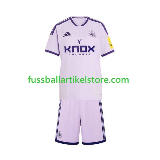 Newcastle United Ausweichausrüstung 2026-2027 Kinder Set(Trikot und Hose) S/S