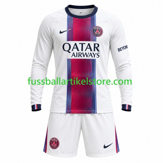 Paris Saint-Germain Auswärtsausrüstung 2026-2027 Kinder Set(Trikot und Hose) L/S