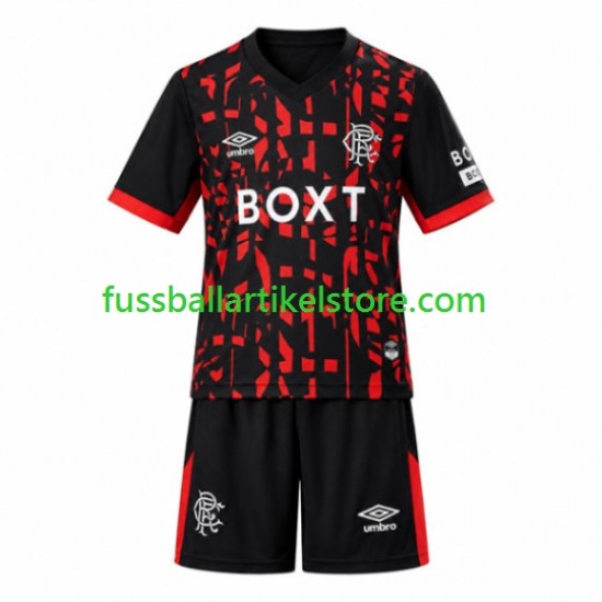 Rangers Ausweichausrüstung 2026-2027 Kinder Set(Trikot und Hose) S/S