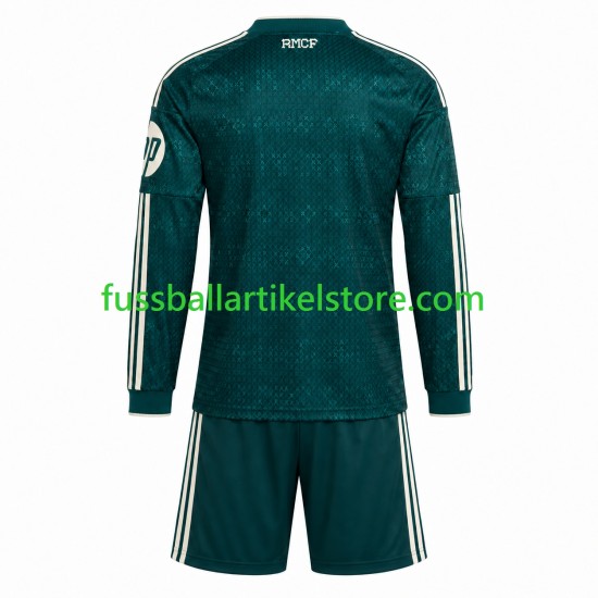 Real Madrid Auswärtsausrüstung 2026-2027 Kinder Set(Trikot und Hose) L/S