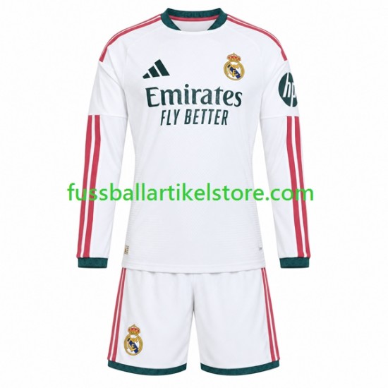 Real Madrid Heimausrüstung 2026-2027 Kinder Set(Trikot und Hose) L/S