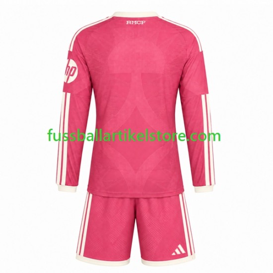 Real Madrid Ausweichausrüstung 2026-2027 Kinder Set(Trikot und Hose) L/S